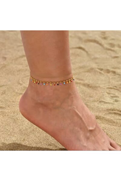 derokas Halhal Yeni Model 2Li Çelik Kararmaz Şık Trend Set Çok Renkli Ve Atac...