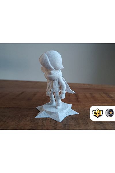 petadora Edgar |   Brawl Stars Figurine Paint Yourself Figure