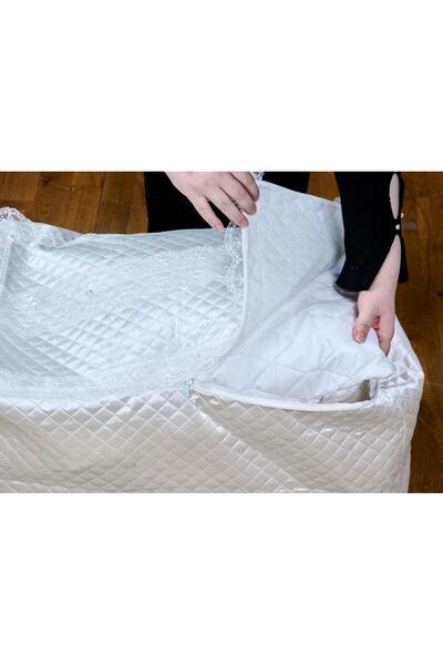 Dantelux Yastık Hurcu (Çeyizlik Dantelli Hurç)