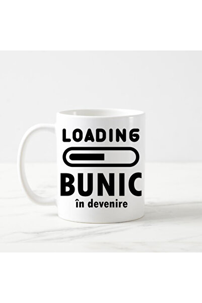 OEM Εξατομικευμένη λευκή κούπα Loading Grandpa in the making, μαύρο κείμενο, ...