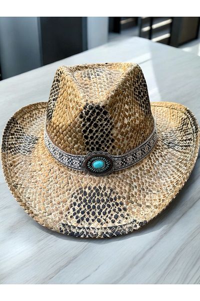 mercantoptan Straw Koyboy Hat