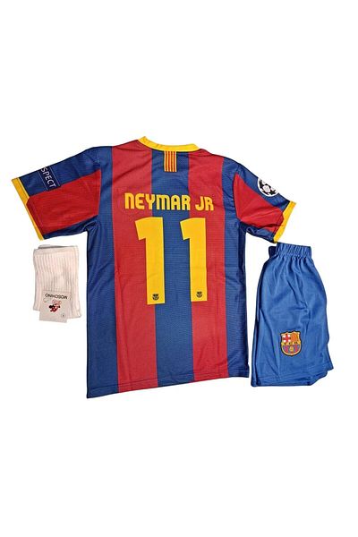 yenteks Neymar Jr Tricou Copii Retro Barcelona Sezon 2011 Uniformă 4L