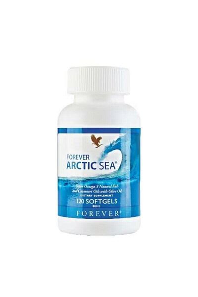 Forever Living Forever Arctic Sea Omega-3 Dietary Supplement for Heart Health, 120 Softgels