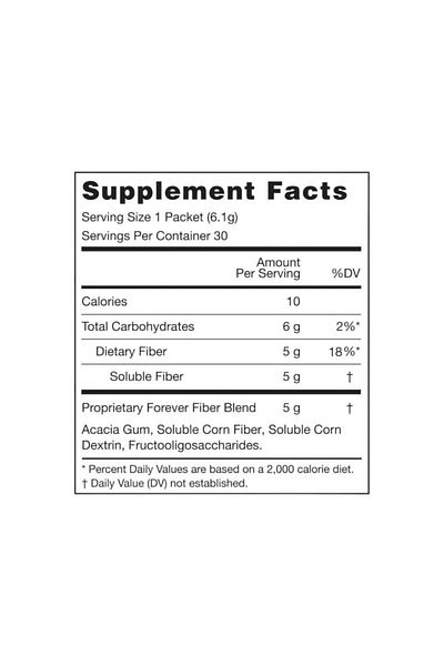 Forever Living Forever Fiber - Promotes the growth of healthy bacteria