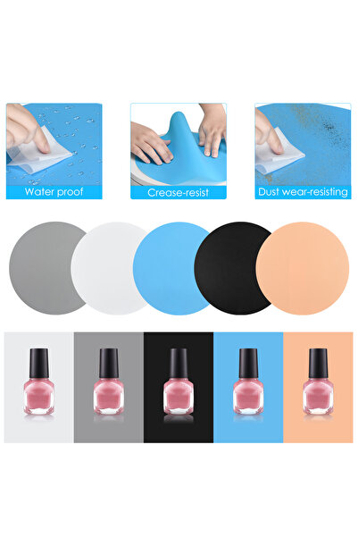 Cloody 360 Derece Hız Ayarlı Otomatik Döner Teşhir Fotoğraf Çekim Standı 146mm Kumanda + 6 Fon 10kg