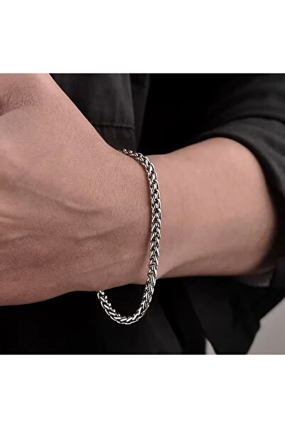derokas Men's Imported Steel Tarnish Free Bracelet