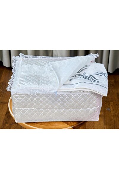 Dantelux Seccade Hurcu (Çeyizlik Dantelli Hurç)