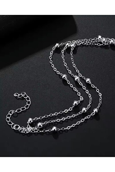 derokas مجموعة قلادة متعددة مستوردة مضادة للتشوه وسوار متعدد مجموعة اتجاهات جديدة