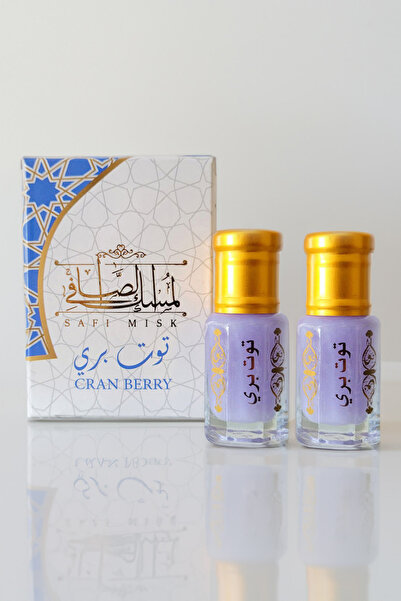 MUSK AL TAHARA Orijinal Kızılcık Misk (2 ADET × 6ML) b2a