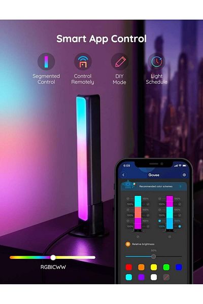 Govee Smart interactive lighting (light bar) with camera