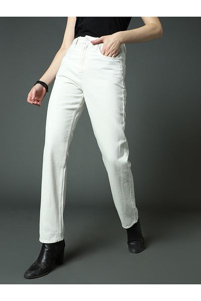 High Star By Styli High Rise Regular Fit Jeans