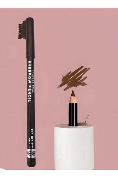 real beauty ريال بيوتي قلم كحل لتحديد العين ضد الماء لون بني ناعم