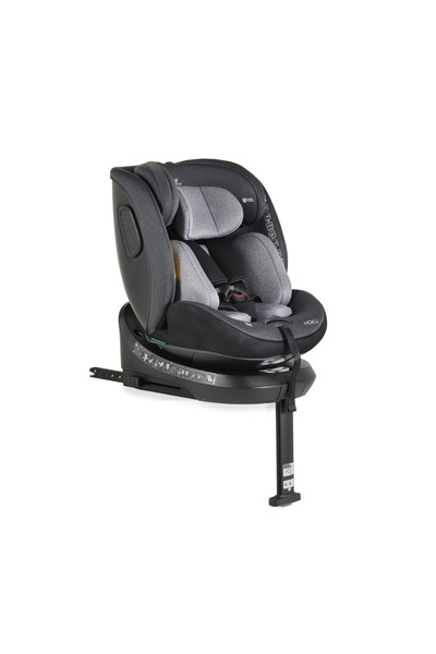 OEM Scaun Auto cu Isofix 0-36 Kg, Cangaroo Hoku Gri 40-150cm, Rotativ 360, Po...