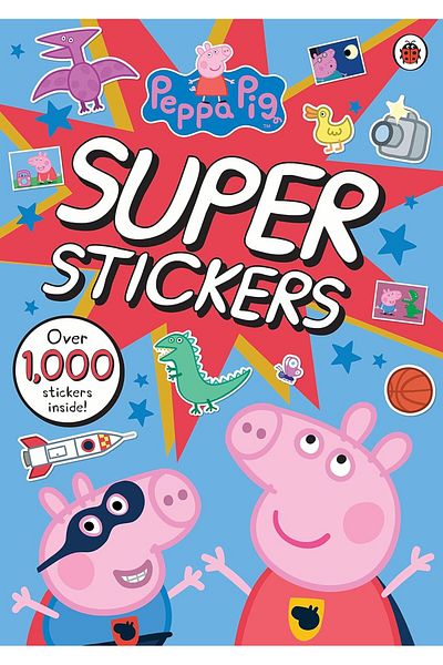 Bloomsbury Peppa Pig Super Stickers Activity Book