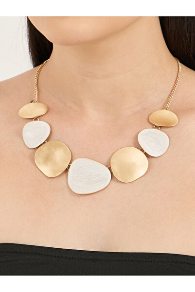 Styli قلادة سميكة ثنائية اللون