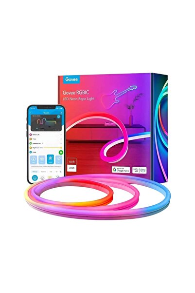 Govee قوفي شريط ليد نيون ذكي - 3 متر