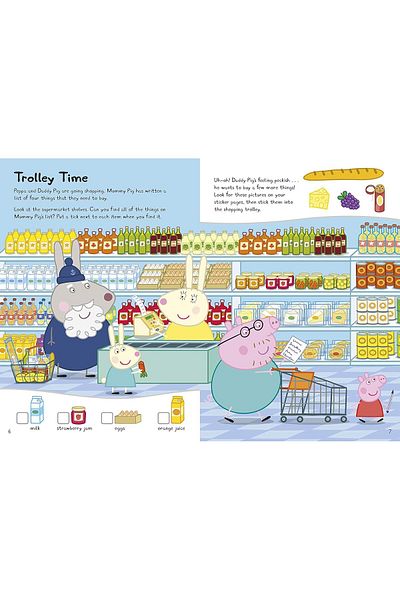 Bloomsbury Peppa Pig Super Stickers Activity Book