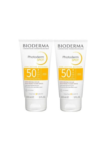 Bioderma Photoderm SPOT SPF50+ Leke Karşıtı Yüksek Korumalı Yüz ve Vücut Güneş Kremi 150 ml 2 Adet