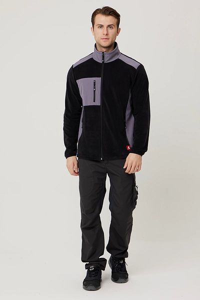Armadillo Outdoor Fleece Work Coat - Warm and Durable, for Construction, Automotive, Factory Industry
