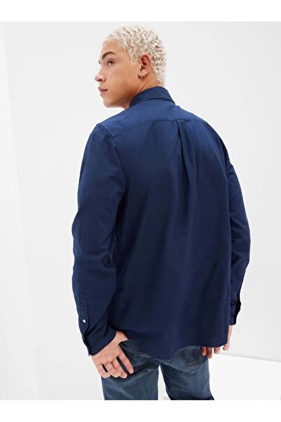 GAP V-Straıght Jeans Düz Kalıp Erkek Kot Pantolon MAVİ
