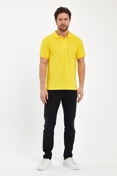 KISA KOLLU POLO YAKA TSHİRT
