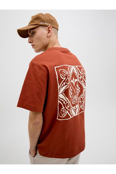 Jack & Jones Graphic Print Crew Neck T-Shirt