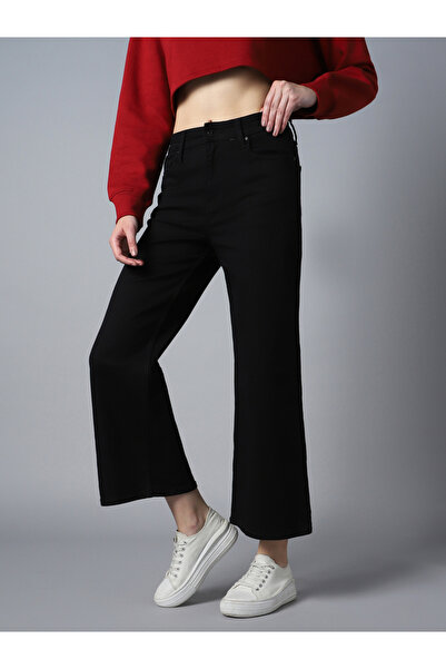 High Star By Styli High Rise Regular Fit Jeans with Pockets