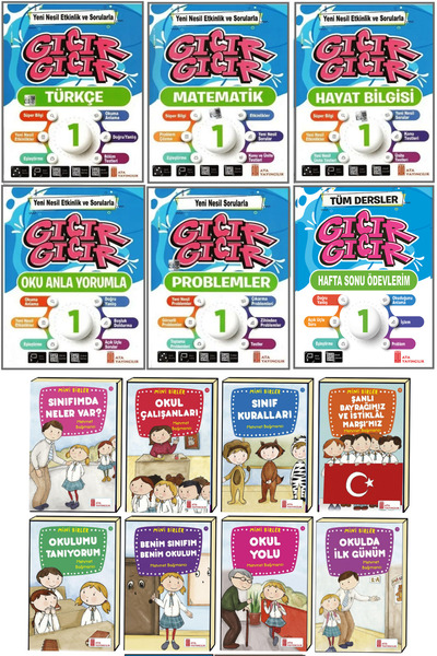 Ata Yayıncılık 1.sınıf Gıcır Gıcır Set Öykü Seti