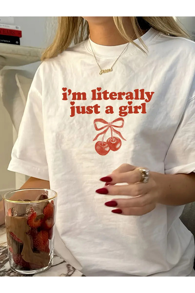 FULL TOLERANCE Μπλουζάκι με στάμπα Just A Girl