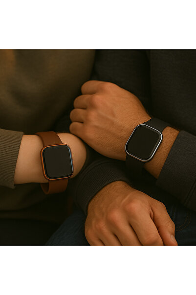 SKMİ Dokunmatik Ekran Çift Sevgili Kol Saati 2 Adet