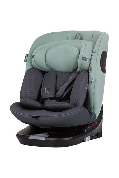 OEM Scaun auto pentru copii Chipolino Motion Negru vERDE, I-Size 40-150 cm pastel green cu sistem Isofix