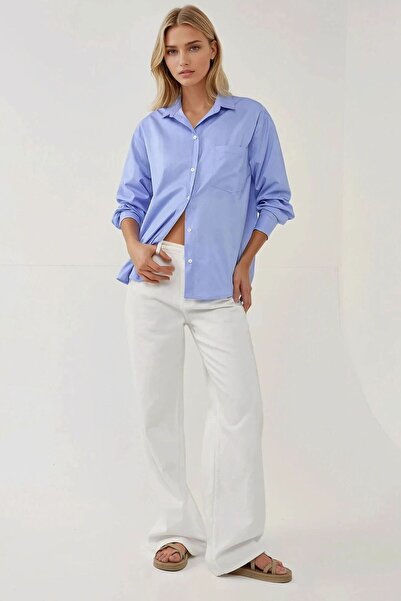 Hiccup Cămașă cu mânecă lungă, cu mânecă lungă, în amestec de in