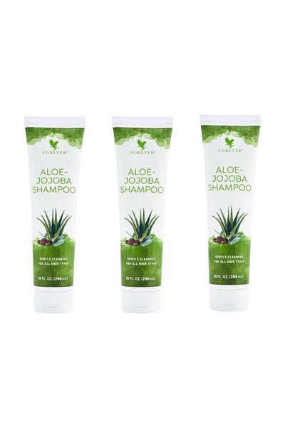 Forever Living Aloe Vera and Jojoba Shampoo X3