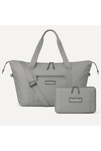 Bambus Home Expandable and Shrinkable Gusseted Daily-Travel-Travel-Shoulder Bag