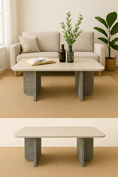 moka park avm Rustik modern orta sehpa dekoratif kolay kurulum estetik küçük ...