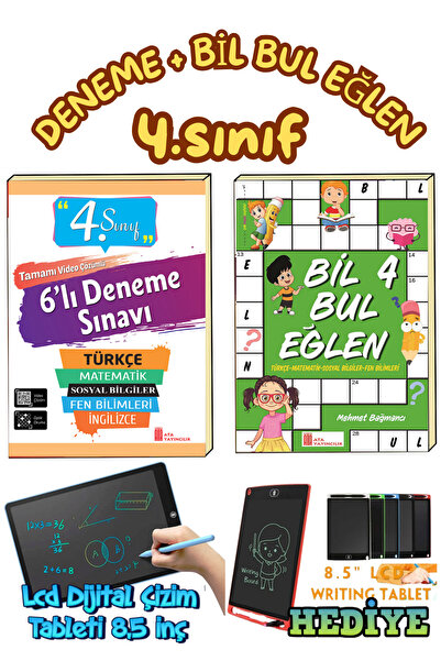 Ata Yayıncılık 4.sınıf 6 Lı Deneme Bulmaca