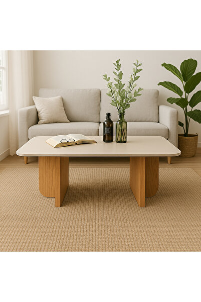 moka park avm Rustik modern orta sehpa dekoratif kolay kurulum estetik küçük ...