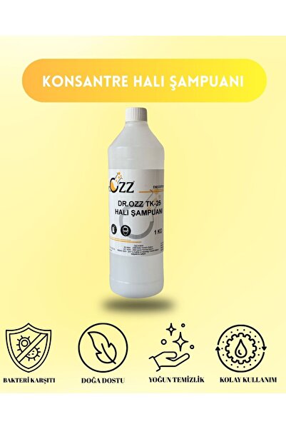 Dr.Ozz TK-25 Halı Şampuanı Halı Yıkama Sabunu Şampuanı 1Kg