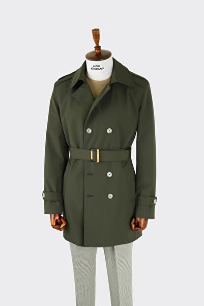 Kadir Büyükkaya Erkek Trenç Coat-KAX9205W