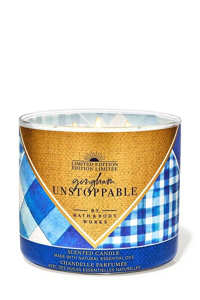 Bath & Body Works القماش القطني الذي لا يمكن إيقافه Büyük Mum