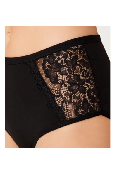 Ba der سراويل باتو الكلاسيكية المصنوعة من القطن والدانتيل مكونة من 3 قطع