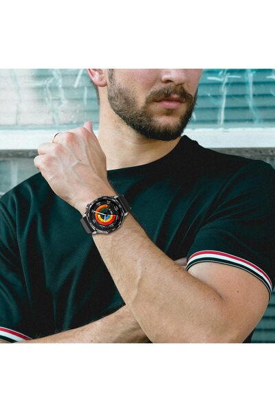 Novatis Huawei Watch Gt Gt2 Gt2e Gt3 Gt4 Gt 5 Gt 6 Pro Se Elite 46mm Uyumlu 22mm Spor Silikon Kordon