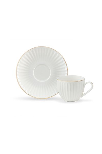 Madame Coco Blanc 4-teiliges Kaffeetassen-Set