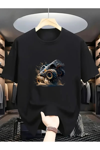 YUNAYT TRICOU PENTRU COPII CU MÂNECĂ SCURTĂ CU IMPRIMEU