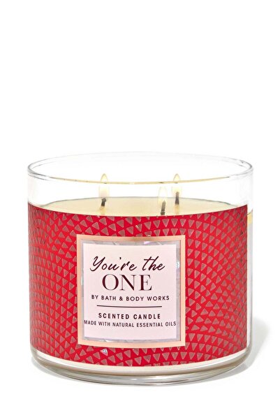 Bath & Body Works شمعة You're the One ذات الثلاث فتائل