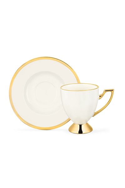 Madame Coco Yolande Olivier 4-teiliges Kaffeetassen-Set