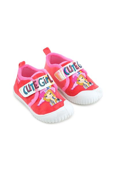 GEZER 03377 Girl's Daily Velcro Slippers Nursery Shoes