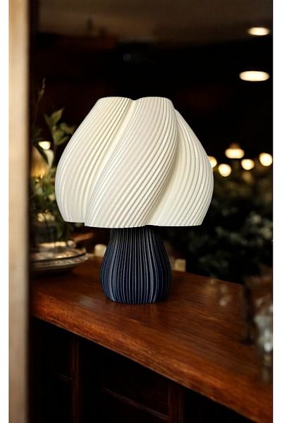 RATEK AHŞAP Vintage Decorative Bohemian Lampshade Night Table Lamp Home Decoration Trend