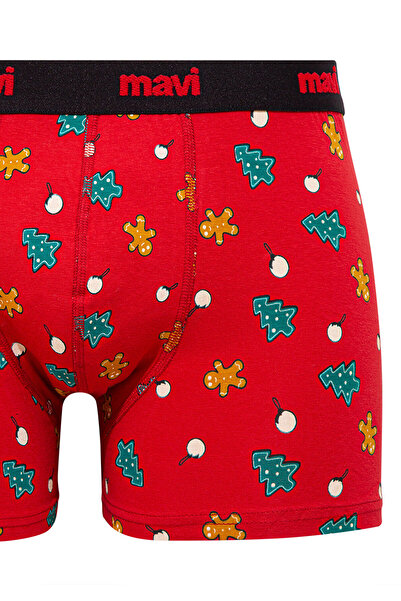 Mavi New Year's Themed Red Boxer 092252-32421