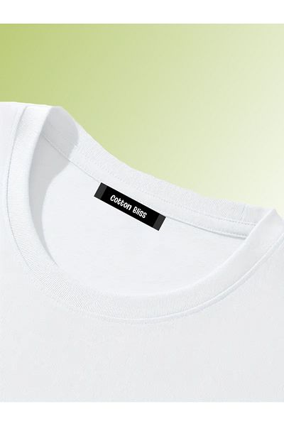MODA Ανδρικό μονόχρωμο μπλουζάκι, T-Shirt 100% βαμβάκι, ποιοτικό ύφασμα, εγχώρια και ειδική παραγωγή